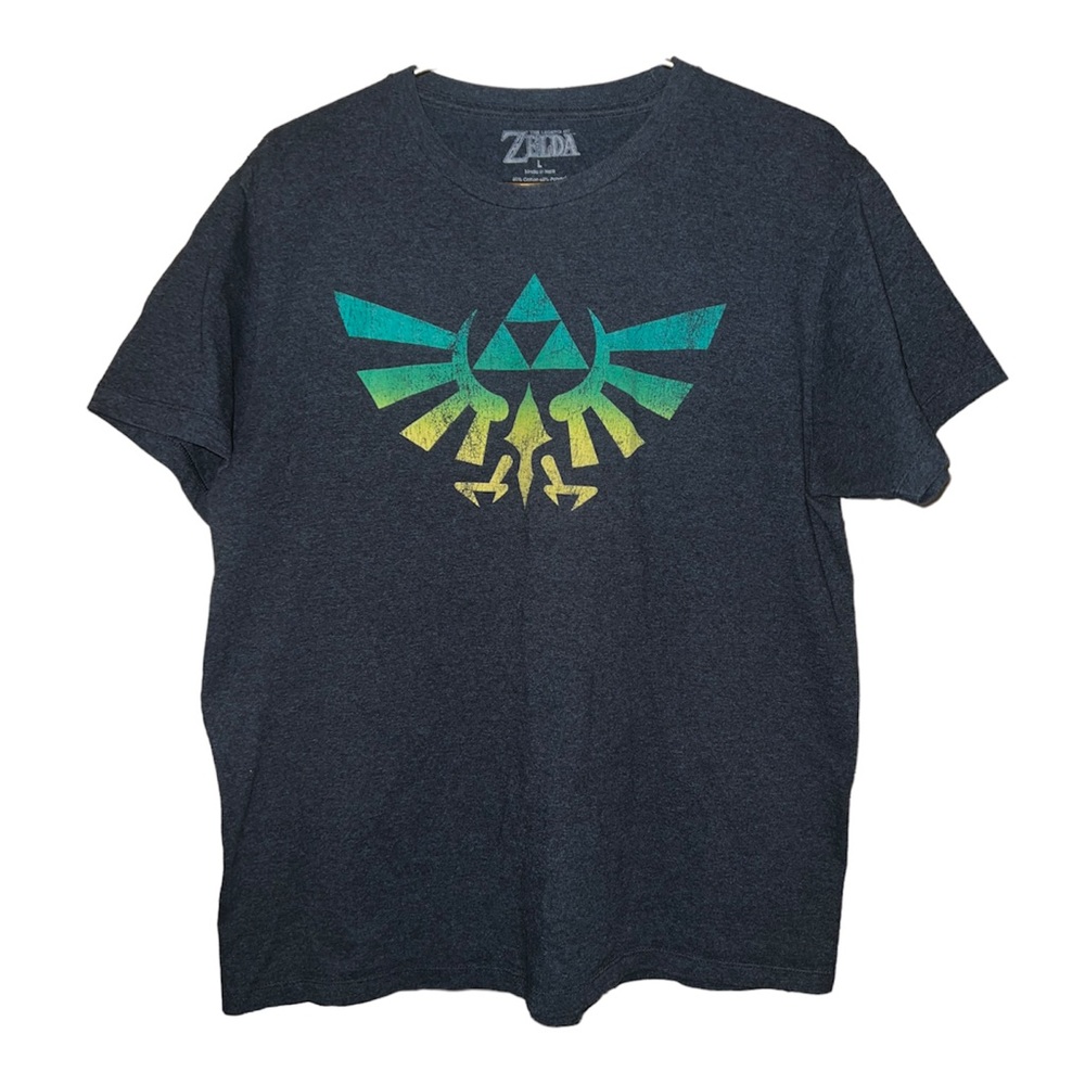 Zelda vintage graphic T-shirt for single-sided graphics